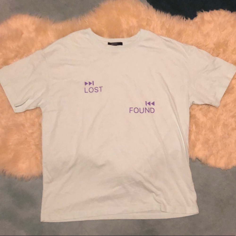 Lost Found Graphic tee